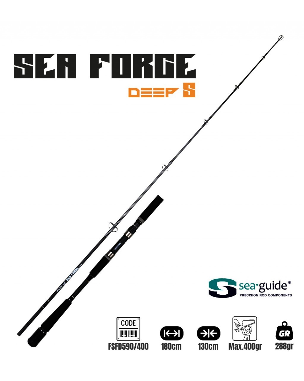 Fujin Sea Force Deep S 180Cm Max 400Gr Tekne Kamis	