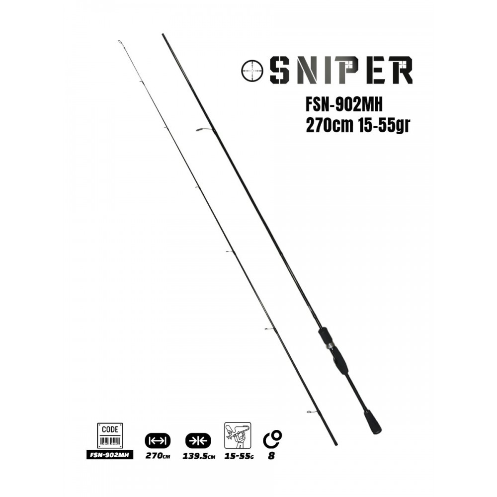 Fujin Sniper 270Cm 15-55Gr Spin Kamışı
