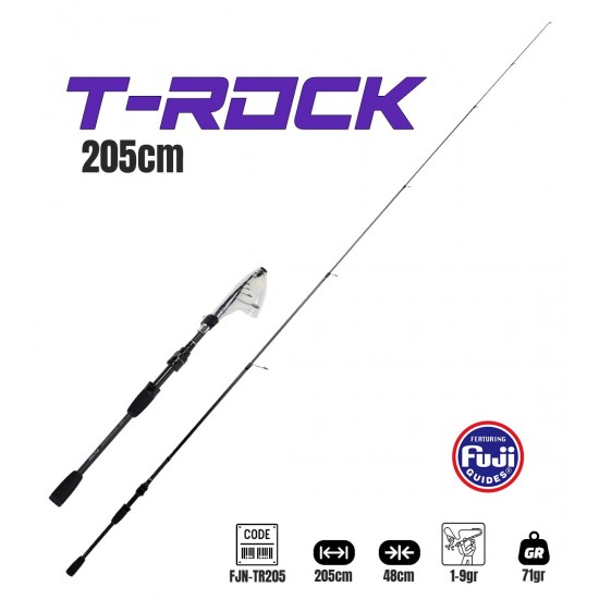 Fujin T-Rock 205Cm 1-9Gr Teleskopik LRF Kamisi	