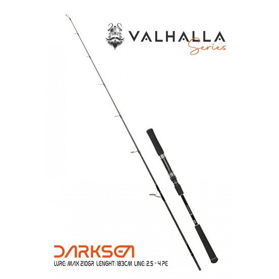 Fujin Valhalla Darksea 183Cm 210Gr Speed Jig Kamis	