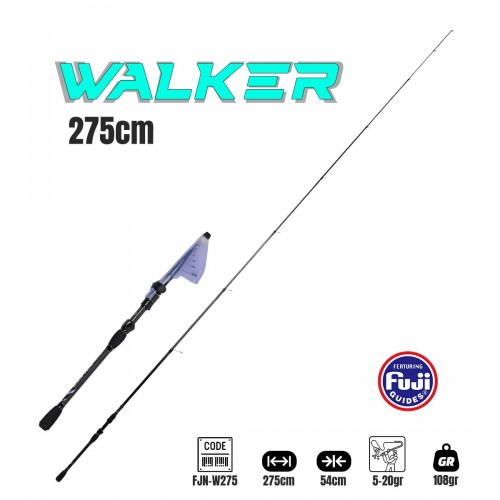 Fujin Walker 275Cm 5-20Gr Teleskopik Spin Kamisi	