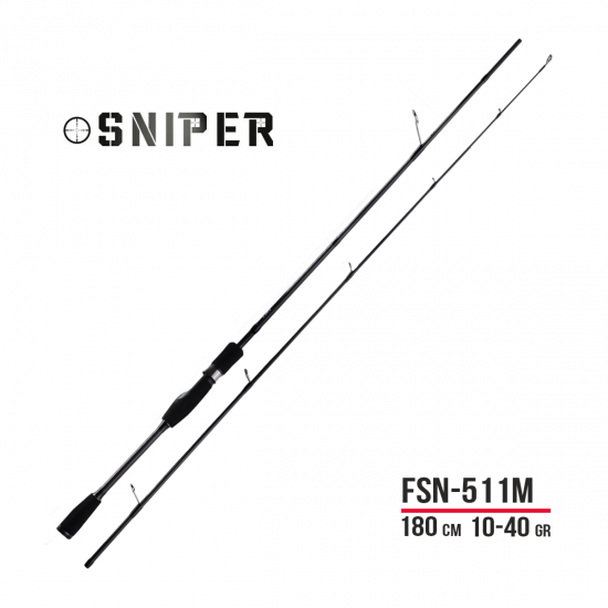 Fujin Sniper 180Cm 10-40Gr Spin Kamis FSN-511M