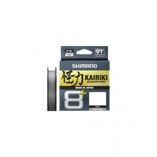 Shimano Kairiki 8+ 150M 0.06Mm 4.8Kg Gri Shimano Kairiki 8+ 150M 0.06Mm 4.8Kg Gri