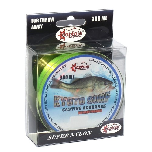 KYOTO SURF MAKARA MISINA  SARI  300 MT  0,33 MM KYOTO SURF MAKARA MISINA  SARI  300 MT  0,33 MM