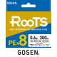 GOSEN  X8  ROOTS  300 MT  MULTI  PE 1.0-0.171 MM