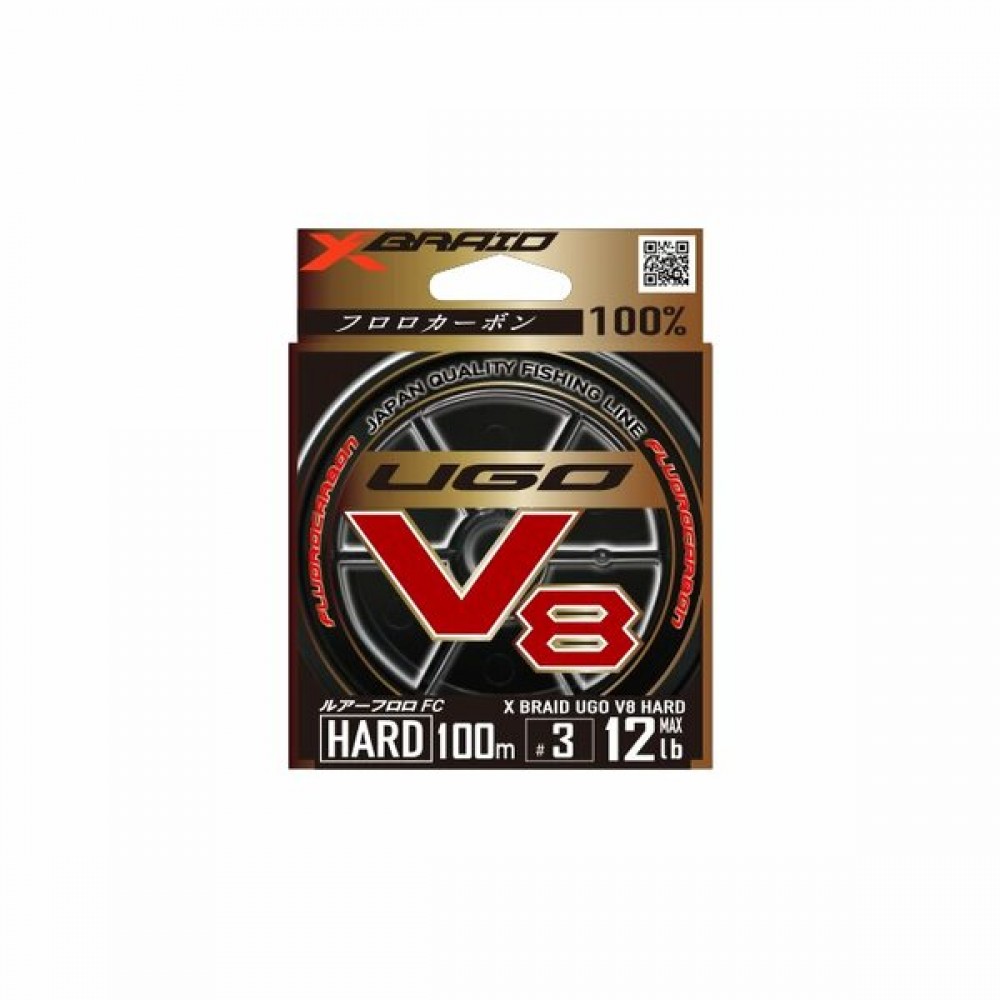 YGK X061 F-UGO V8 HARD FC 100M 7.26KG 0.33