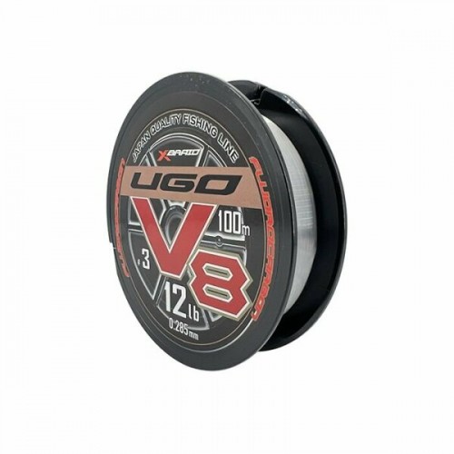 YGK X061 F-UGO V8 HARD FC 100M 9.07KG 0.37 YGK X061 F-UGO V8 HARD FC 100M 9.07KG 0.37