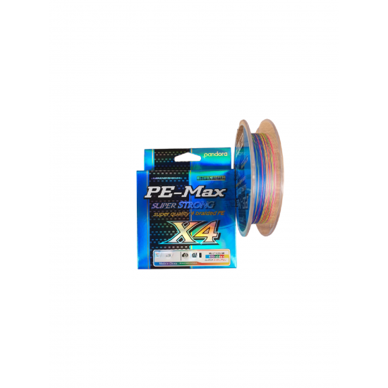 Pandora PE-4 Braid 4X 150 Mt Multicolor 0.14Mm