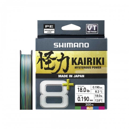 Shimano Kairiki 8+ 300M 0.16Mm 9.8Kg Multi C. Shimano Kairiki 8+ 300M 0.16Mm 9.8Kg Multi C.