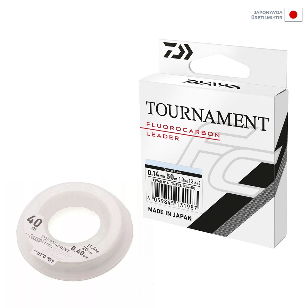 DAIWA TOURNAMENT FC 0.20MM 50M LEADER MISINA    	