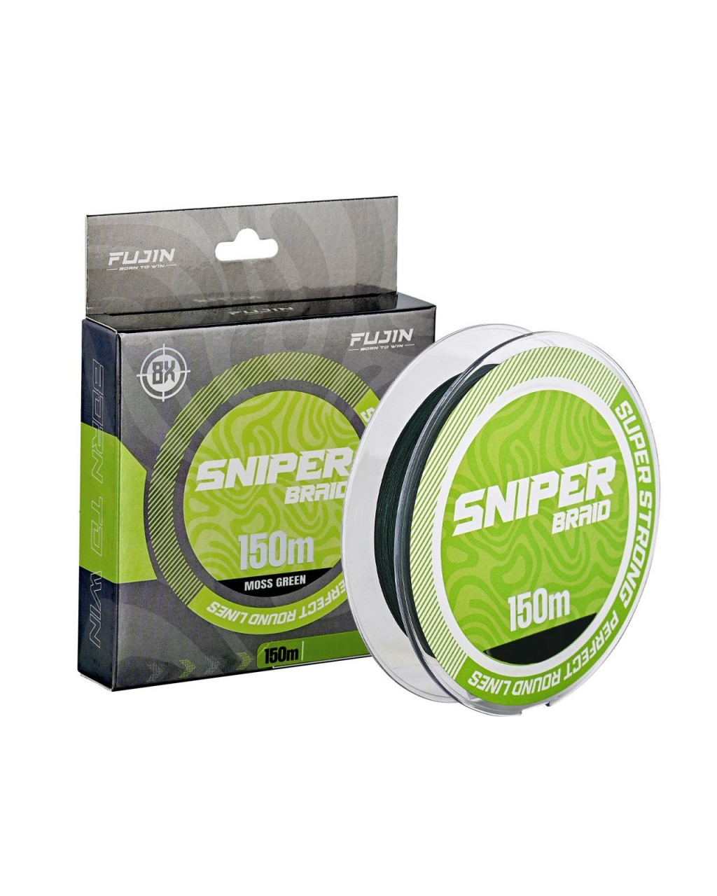 Fujin Sniper 8X 150Mt. 0.16Mm Moss Green Pe Line Fujin Sniper 8X 150Mt. 0.16Mm Moss Green Pe Line