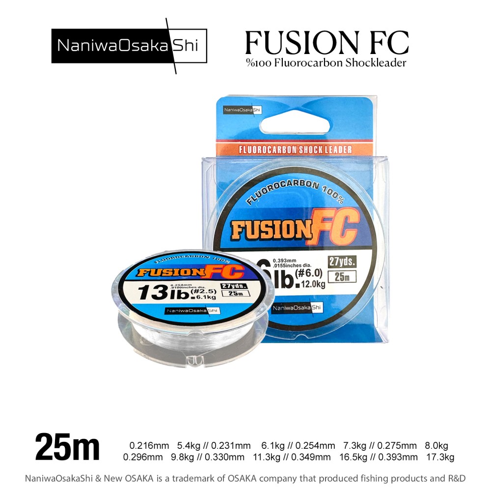 NANIWAOSAKASHI FUSION SL 100% FC 25MT 0,275MM