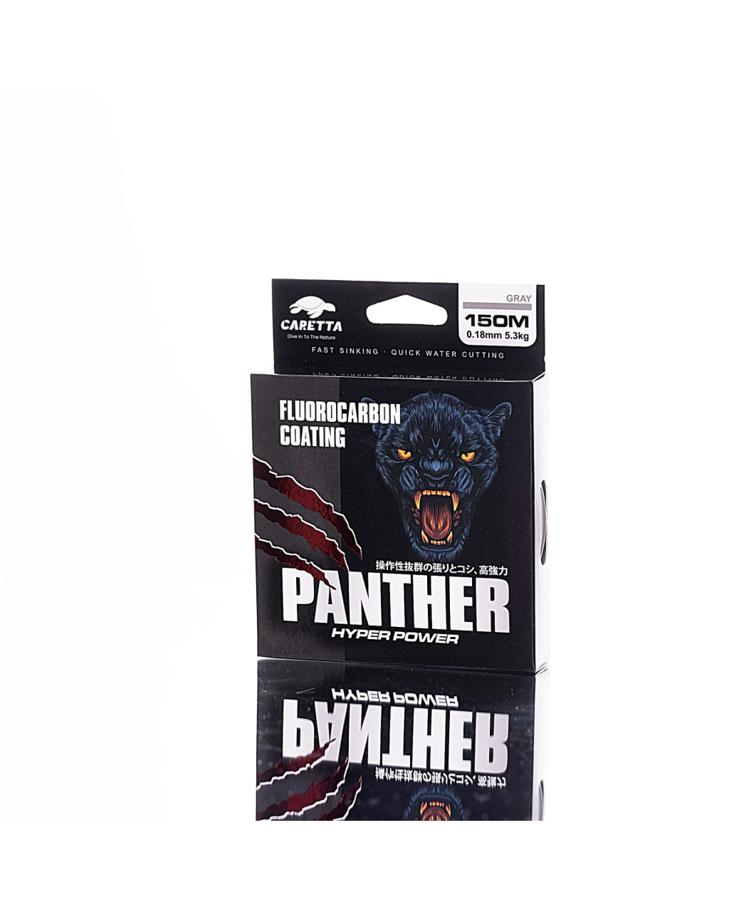 CARETTA PANTHER 150 MT FLUOROCARBON COATING MISINA 0.26