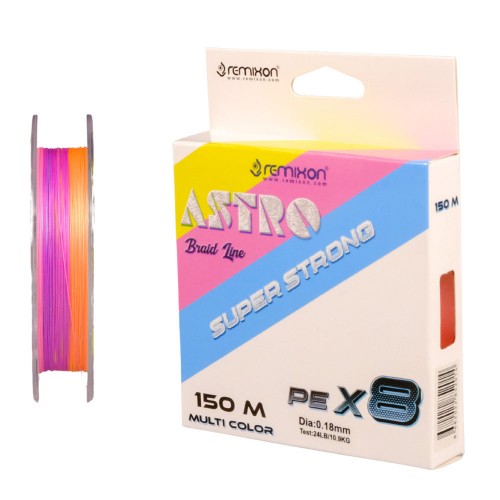 REMIXON ASTRO 8X 0.10MM 150M, M.COLOR IP MISINA     REMIXON ASTRO 8X 0.10MM 150M, M.COLOR IP MISINA