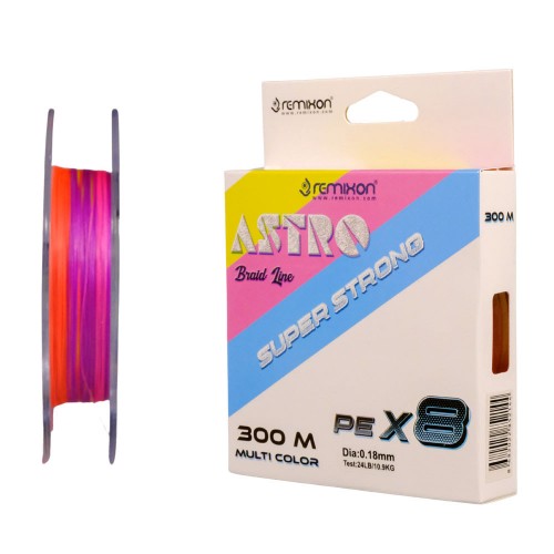 REMIXON ASTRO 8X 0.16MM 300M, M.COLOR IP MISINA    	 REMIXON ASTRO 8X 0.16MM 300M, M.COLOR IP MISINA