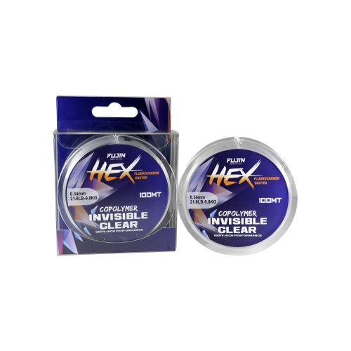 Fujin Hex SHT ULTRA FC 100Mt 0.520Mm 48.5Lb 22Kg Fujin Hex SHT ULTRA FC 100Mt 0.520Mm 48.5Lb 22Kg