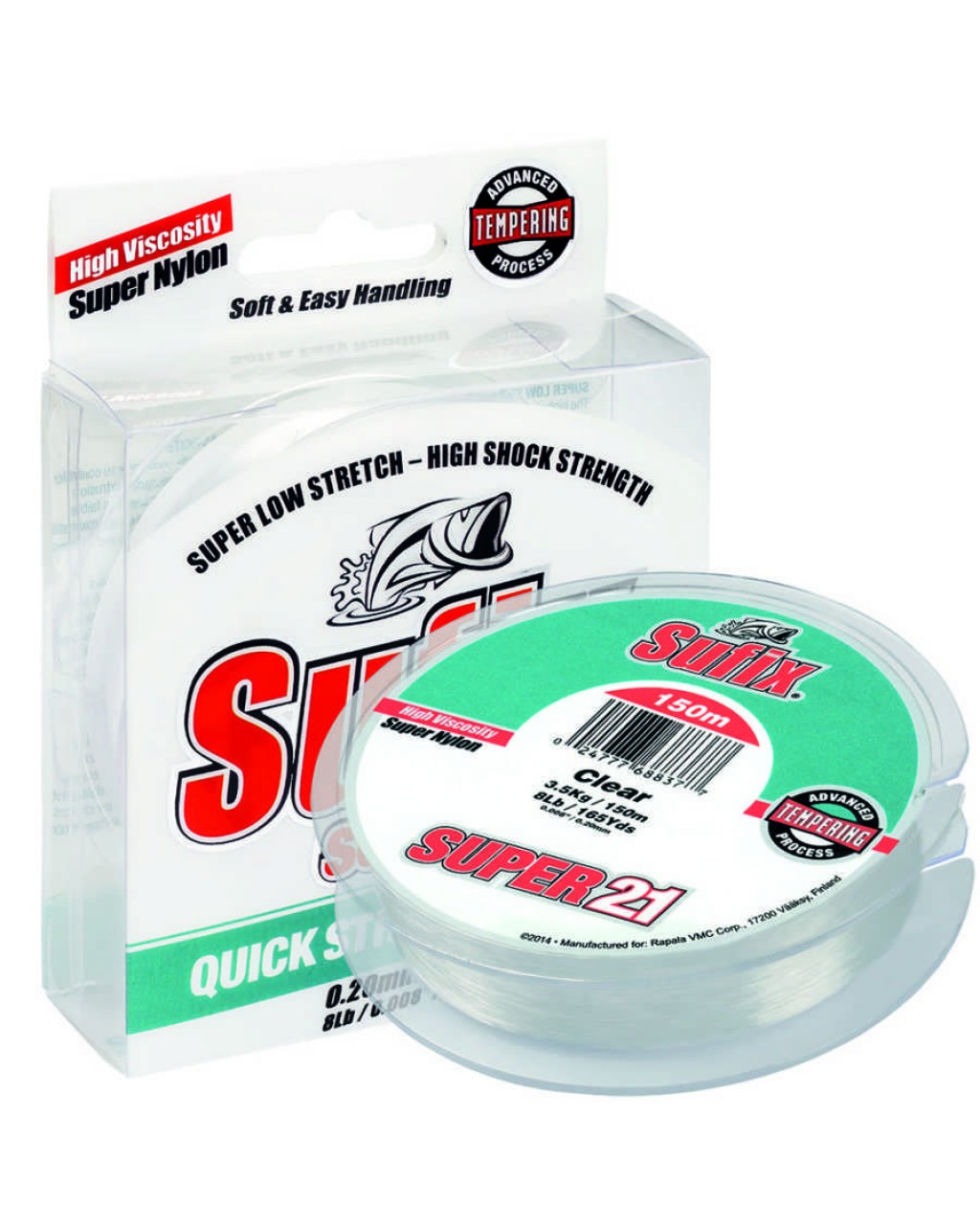 0.35 SUFIX SUPER 21 CLEAR MIS.150M