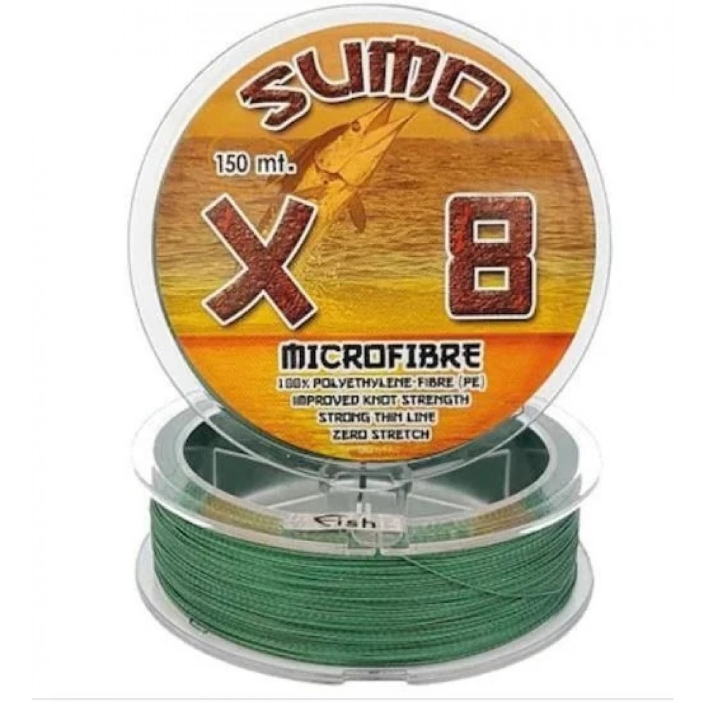 SUMO 8 X IP MISINA YESIL 150 M 0.15  MM