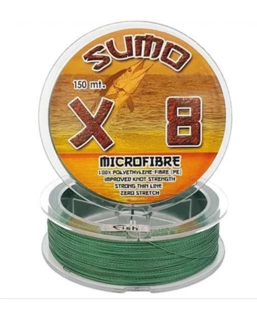 SUMO 8 X IP MISINA YESIL 150 M 0.12 MM