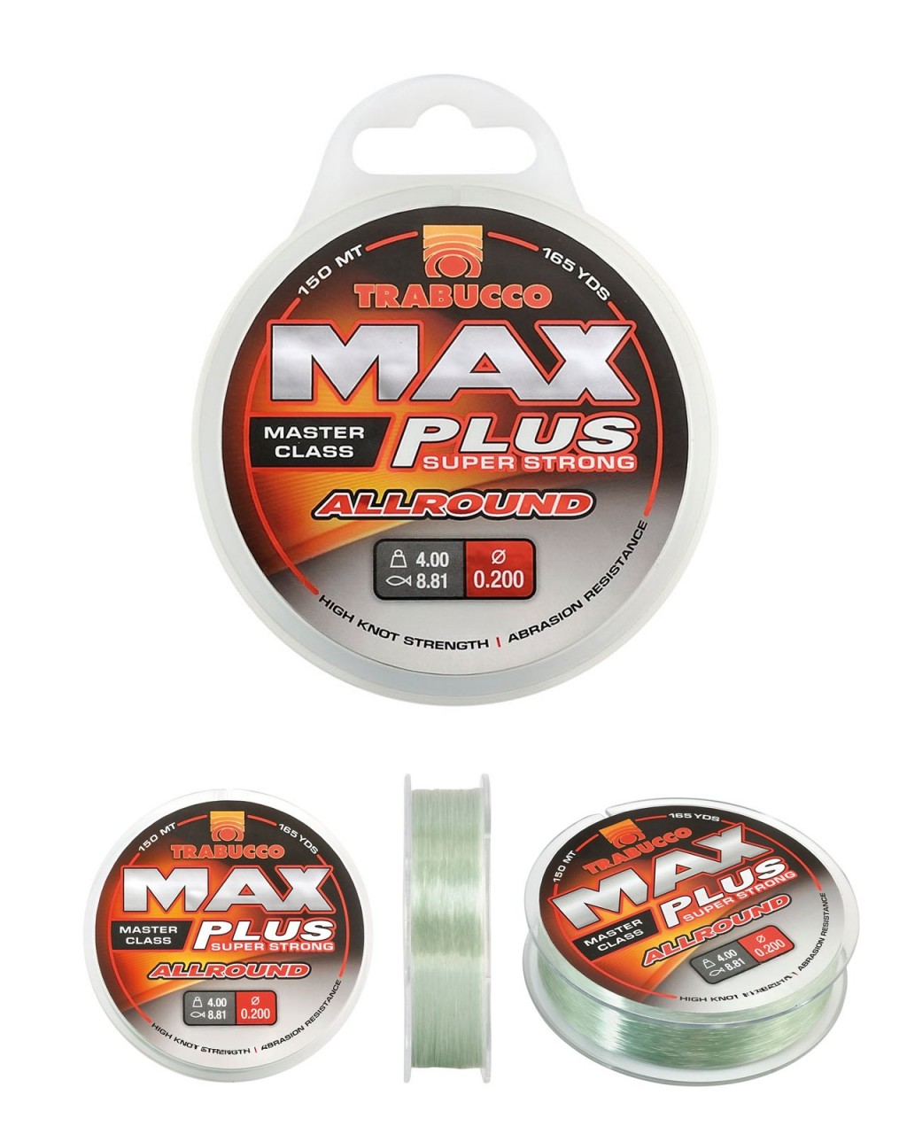 Trabucco Max Plus Allround 150Mt 0.20Mm Trabucco Max Plus Allround 150Mt 0.20Mm