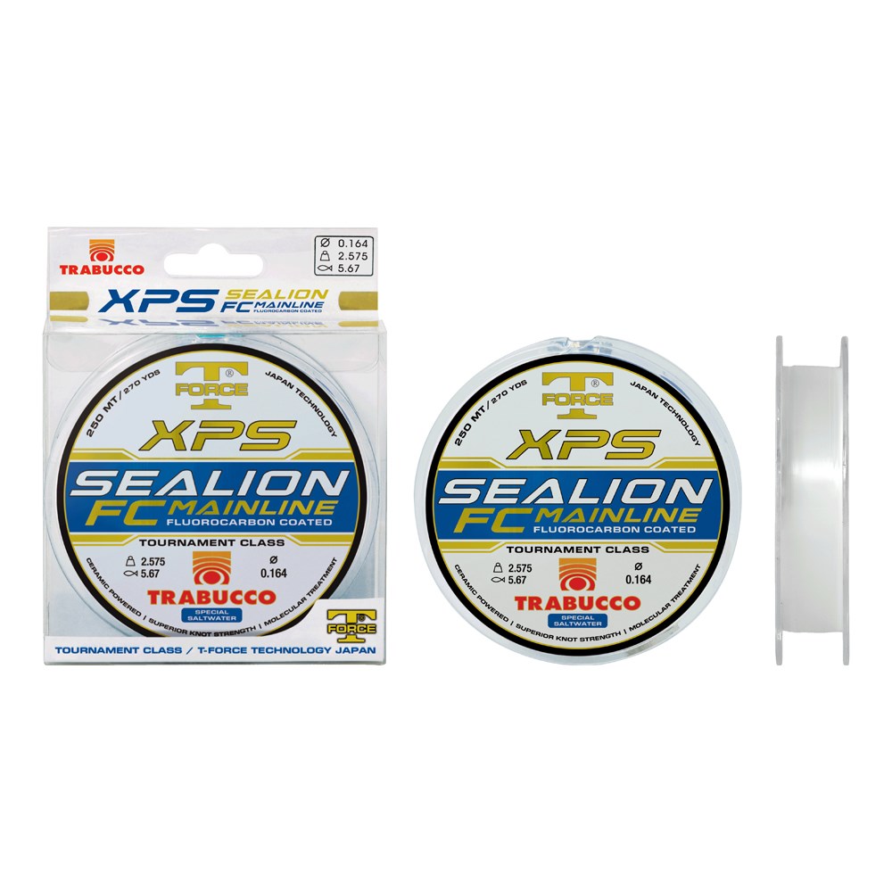 Trabucco T-Force Xps Sealion Serisi 250M Fluorocarbon Misina 0.25 Mm