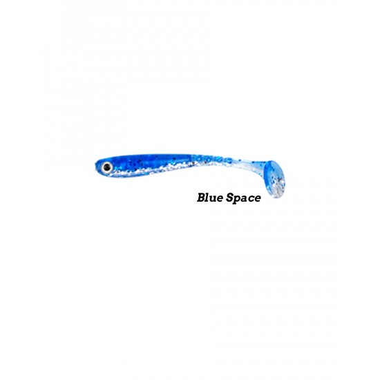 Fujin Bomb Shad 85Mm Slikon Balik Blue Space