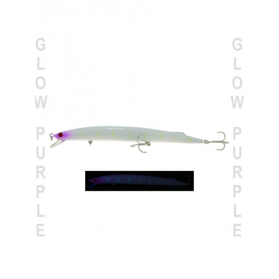 Fujin Kingjerk Sinking 19Cm 34Gr #Glow Purple #034