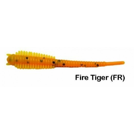 SPIINX SANDWORM SILIKON 6CM 18P FIRE TIGER