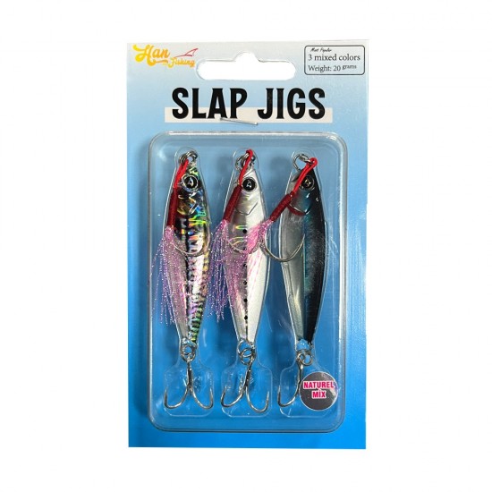 Slap Jigs Naturel Mix RENK - 7