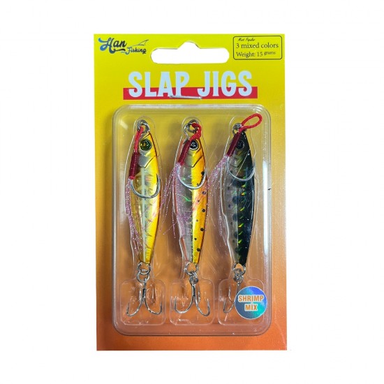 Slap Jigs Shrimp Mix RENK - 15