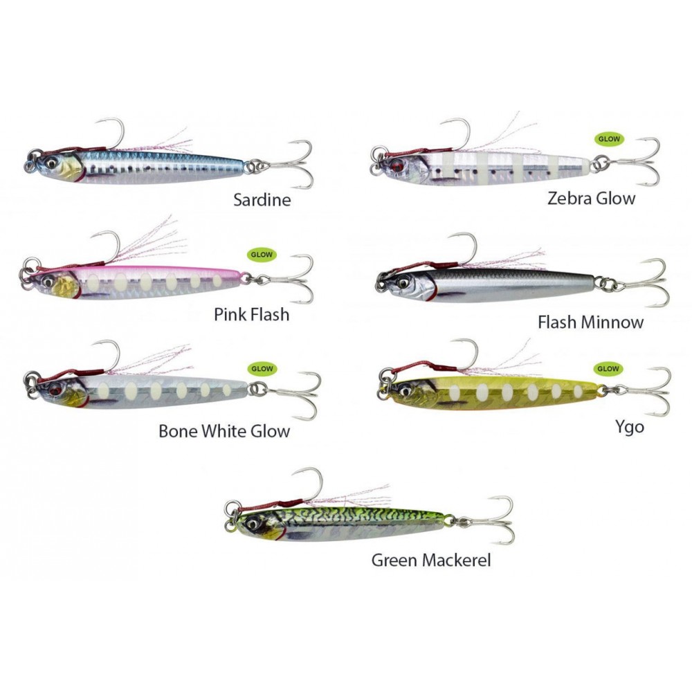 Savage Gear 3D Jig Minnow 15 Gr 6,8 Cm Suni Yem Bone White Glow