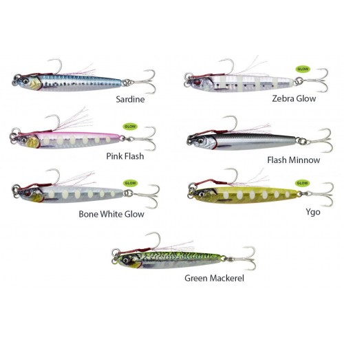 Savage Gear 3D Jig Minnow 15 Gr 6,8 Cm Suni Yem Bone White Glow Savage Gear 3D Jig Minnow 15 Gr 6,8 Cm Suni Yem Bone White Glow