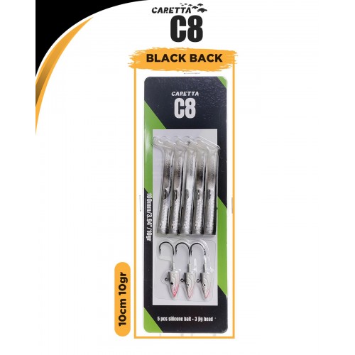 Caretta C8 10 Cm 10G Color Code: BLACK BLACK Caretta C8 10 Cm 10G Color Code: BLACK BLACK