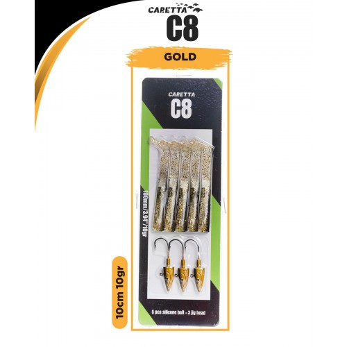 Caretta C8 10 Cm 10G Color Code:GOLD Caretta C8 10 Cm 10G Color Code:GOLD
