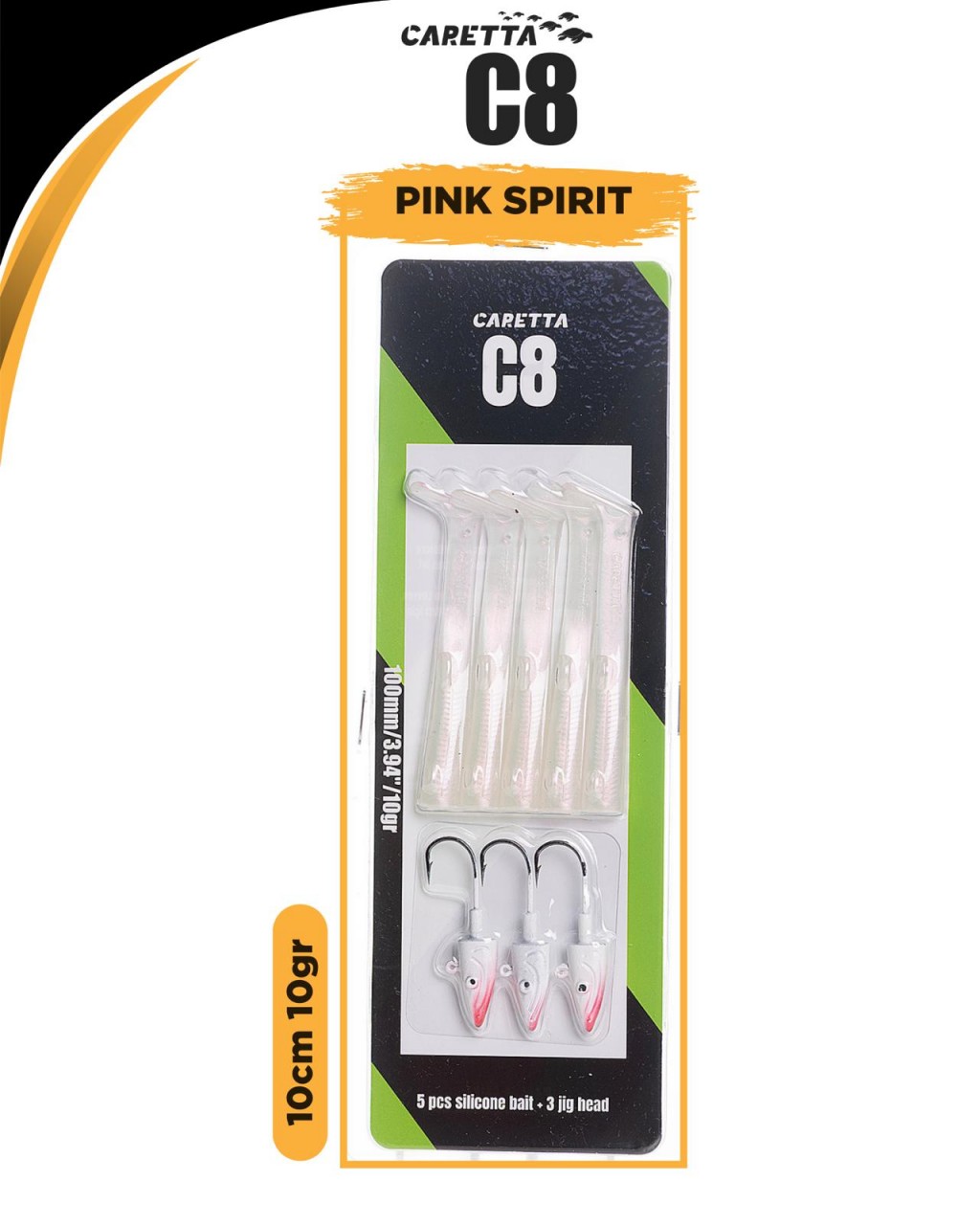Caretta C8 10 Cm 10G Color Code: PINK SPRIT Caretta C8 10 Cm 10G Color Code: PINK SPRIT