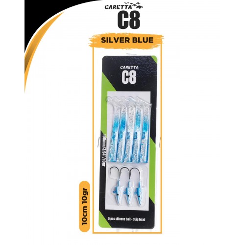 Caretta C8 10 Cm 10G Color Code: SILVER BLUE Caretta C8 10 Cm 10G Color Code: SILVER BLUE