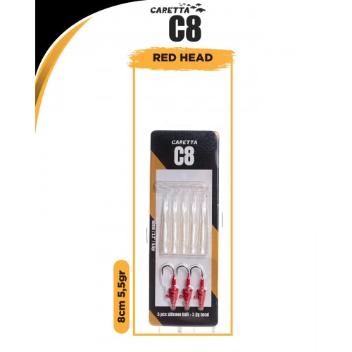Caretta C8 8Cm 5.5 Gr Color Code: RED HEAD Caretta C8 8Cm 5.5 Gr Color Code: RED HEAD