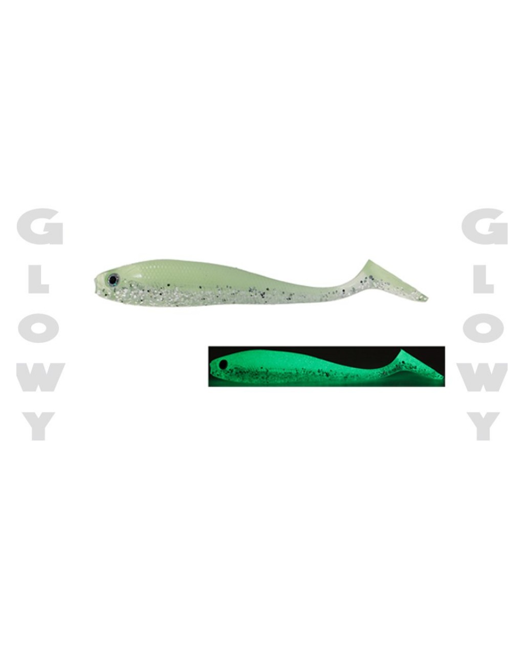 Fujin Duck Tail 9Cm Silikon Balik Glowy SB034 Fujin Duck Tail 9Cm Silikon Balik Glowy SB034