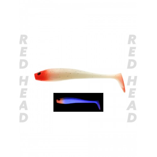 Fujin Duck Tail 9Cm Silikon Balik #Red Head Fujin Duck Tail 9Cm Silikon Balik #Red Head