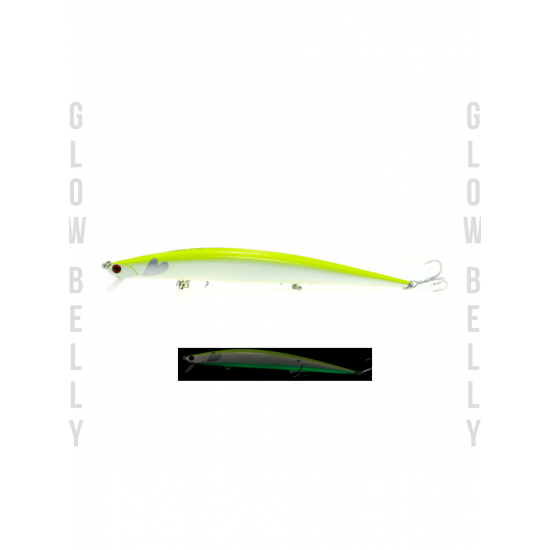 Fujin Flux 175S 175Mm 29Gr #017 Glow Belly Fujin Flux 175S 175Mm 29Gr #017 Glow Belly