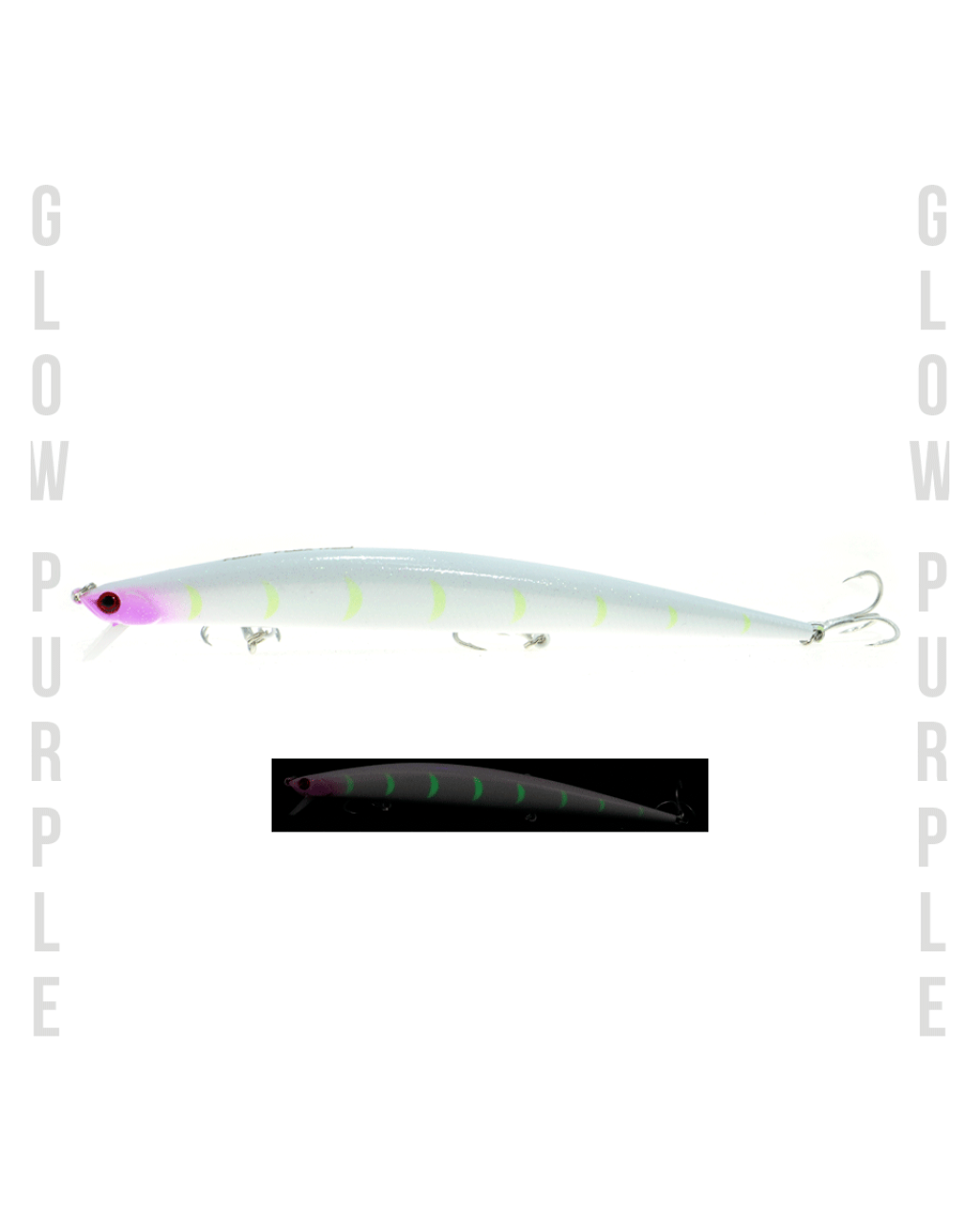 Fujin Flux 175S 175Mm 29Gr #034 Glow Purple Fujin Flux 175S 175Mm 29Gr #034 Glow Purple