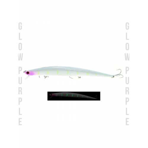 Fujin Flux 175S 175Mm 29Gr #034 Glow Purple Fujin Flux 175S 175Mm 29Gr #034 Glow Purple