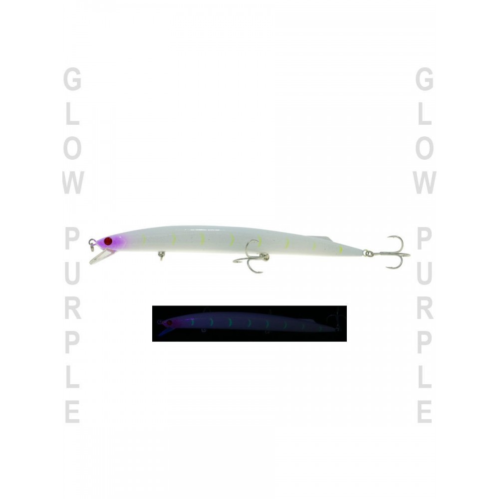 Fujin Kingjerk Sinking 19Cm 34Gr #Glow Purple #034