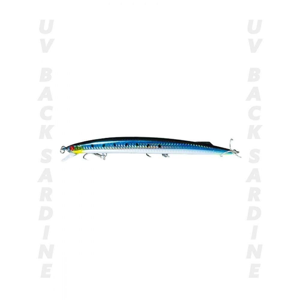 Fujin Kingjerk Sinking 19Cm 34Gr #UV Back Sardine