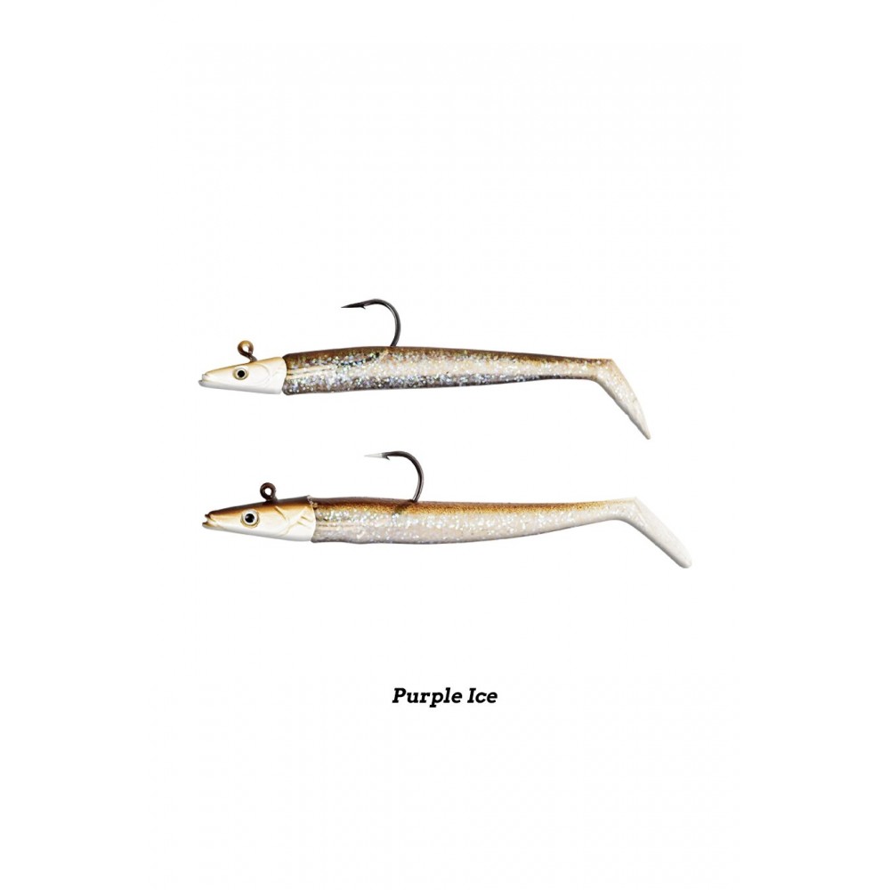 Fujin Zand Eel 11Cm 7-14G Double Combo Purple Ice	