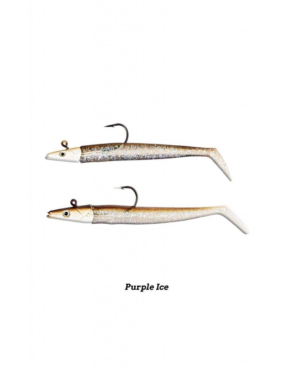 Fujin Zand Eel 11Cm 7-14G Double Combo Purple Ice	