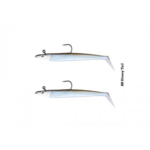Fujin Zand Eel 11Cm 7Gr-14Gr Double Body+Head Silikon Balik BB Honey Tail Fujin Zand Eel 11Cm 7Gr-14Gr Double Body+Head Silikon Balik BB Honey Tail
