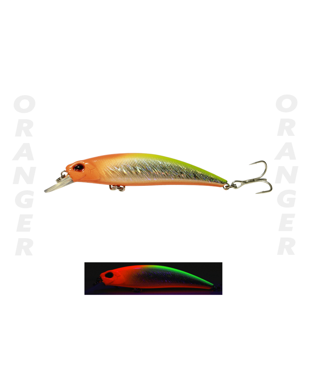 Fujin Ziggy 70Mm 9.6Gr Sinking Oranger#147