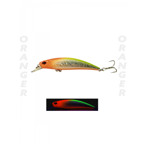 Fujin Ziggy 70Mm 9.6Gr Sinking Oranger#147 Fujin Ziggy 70Mm 9.6Gr Sinking Oranger#147