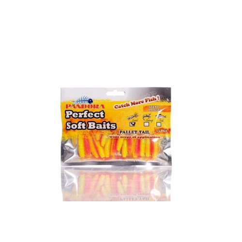 Pandora Perfect Soft Baits Pallet Tail 7 Cm (15'Li Paket) PINK LEMON Pandora Perfect Soft Baits Pallet Tail 7 Cm (15'Li Paket) PINK LEMON